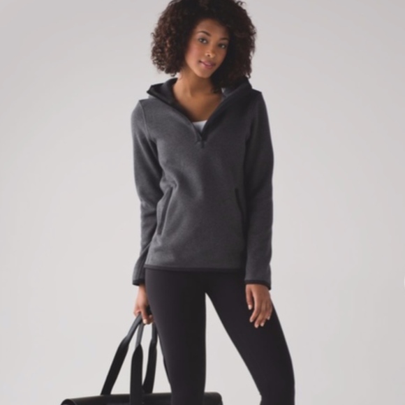 lululemon athletica Sweaters - Lululemon Its Fleecing Cold - Pull Over Jacket